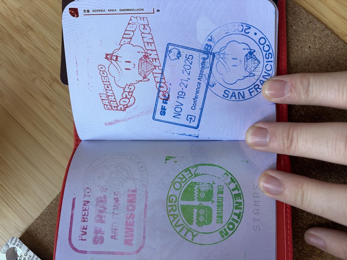 Event stamp example